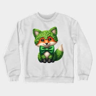 Clover Fox St Patricks Day Crewneck Sweatshirt